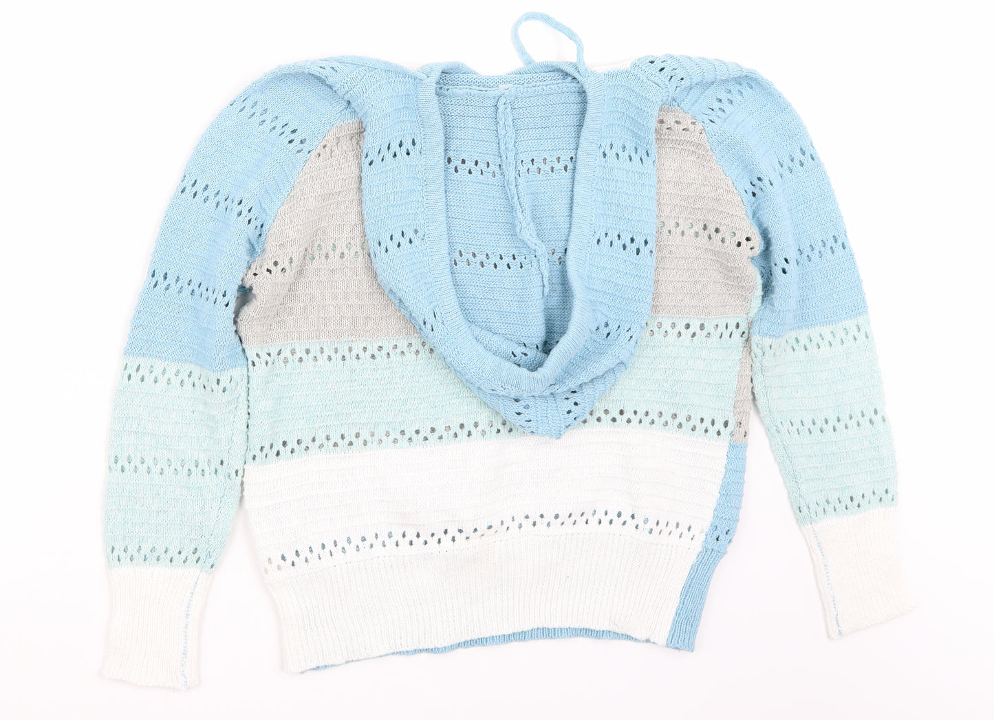 Preworn Womens Blue   Pullover Hoodie Size S