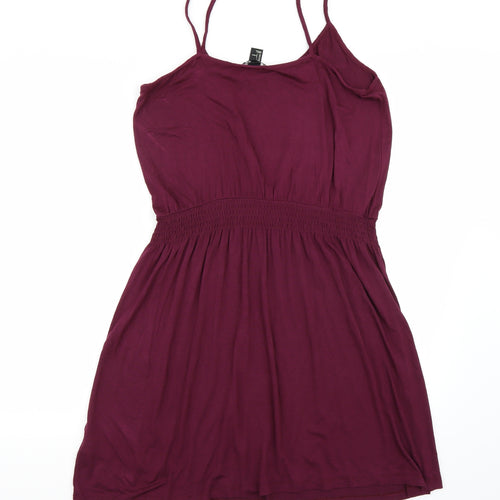 H&M Womens Purple   A-Line  Size L