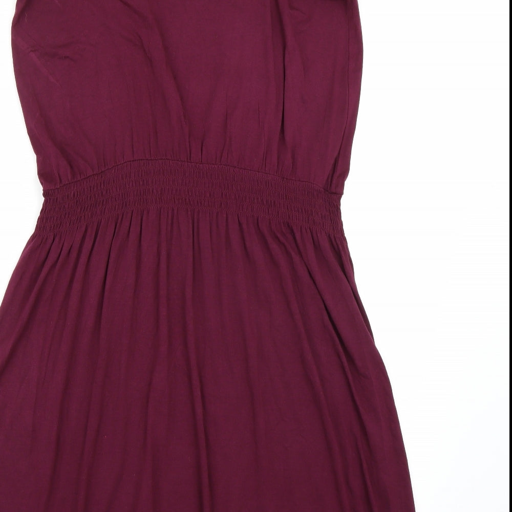 H&M Womens Purple   A-Line  Size L