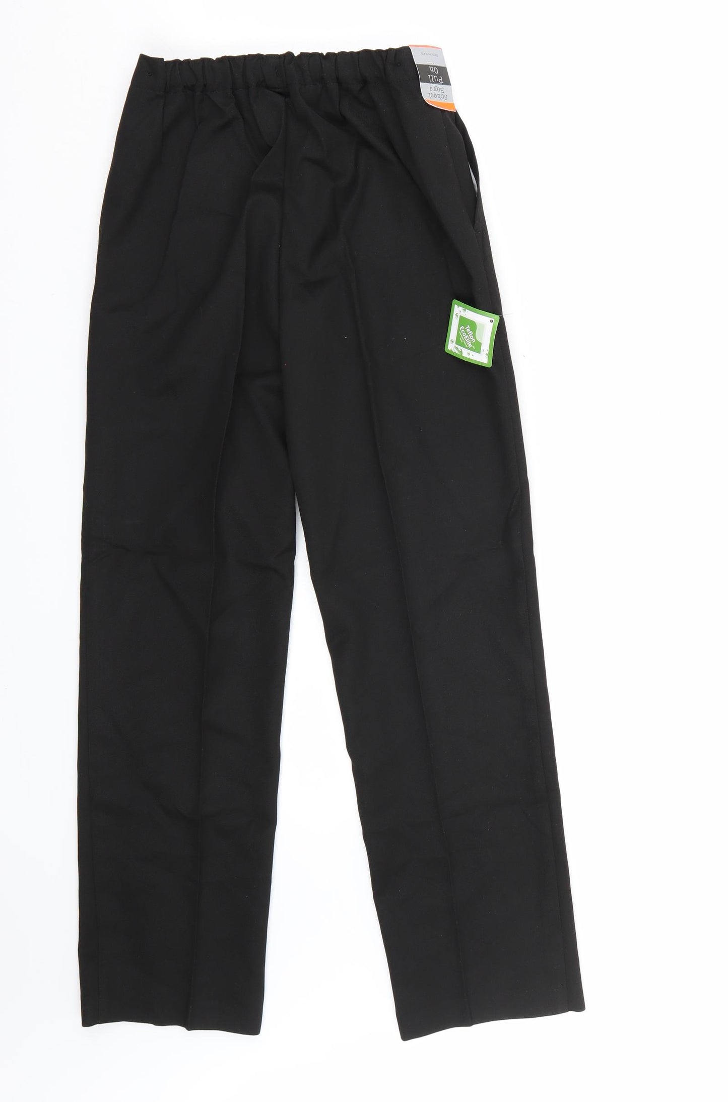 School Life Boys Black   Carrot Trousers Size 11 Years