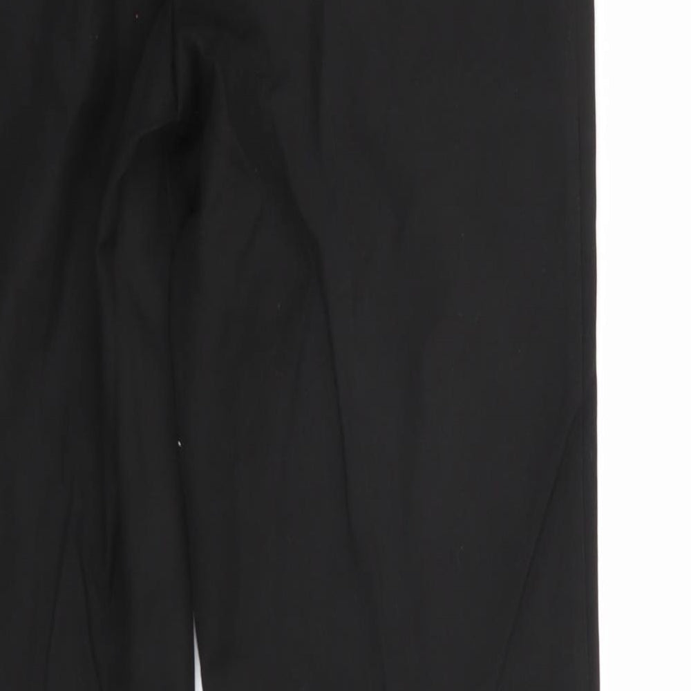 F&F Boys Black   Carrot Trousers Size 14 Years