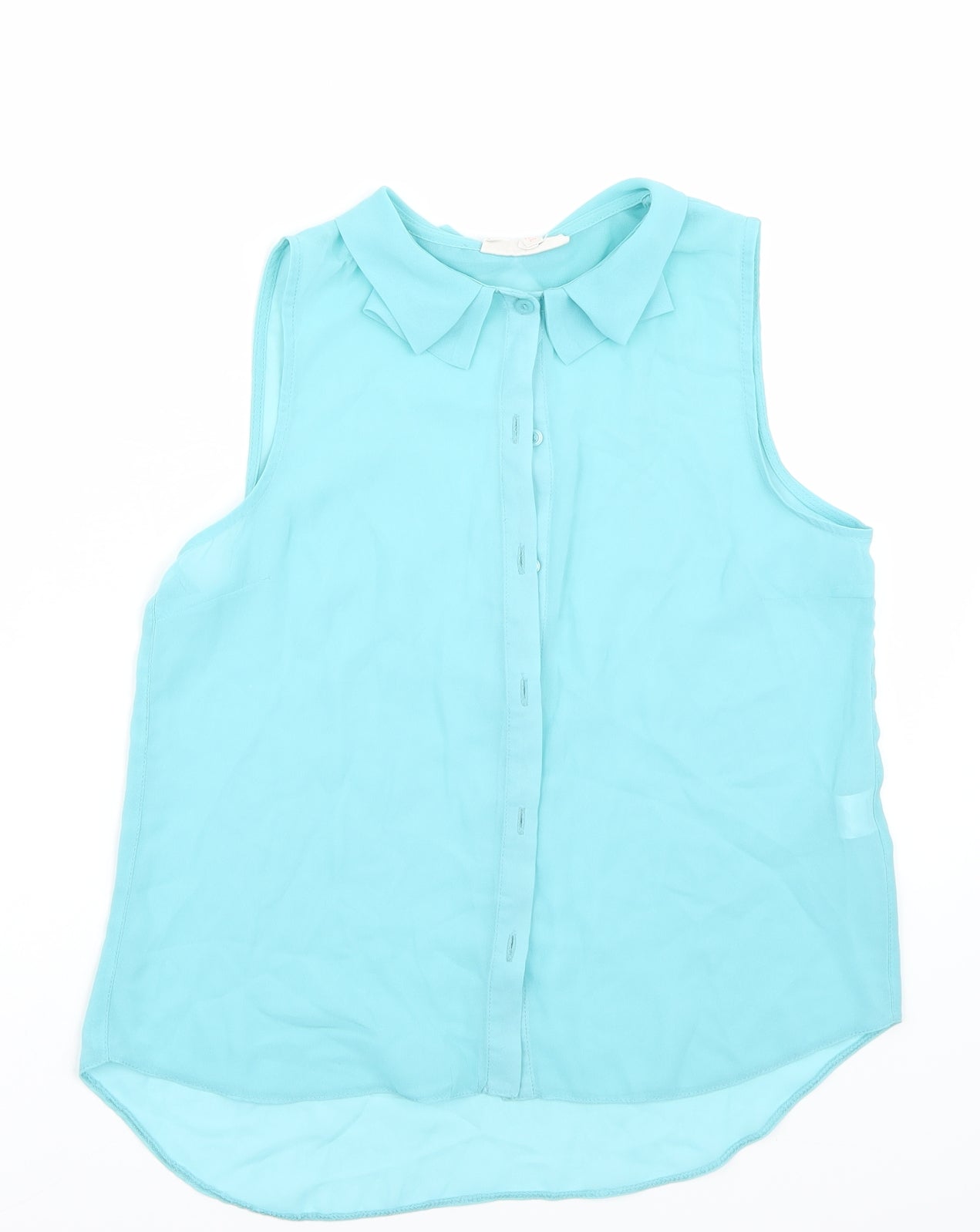 Tammy girl Girls Blue   Basic Button-Up Size 10-11 Years