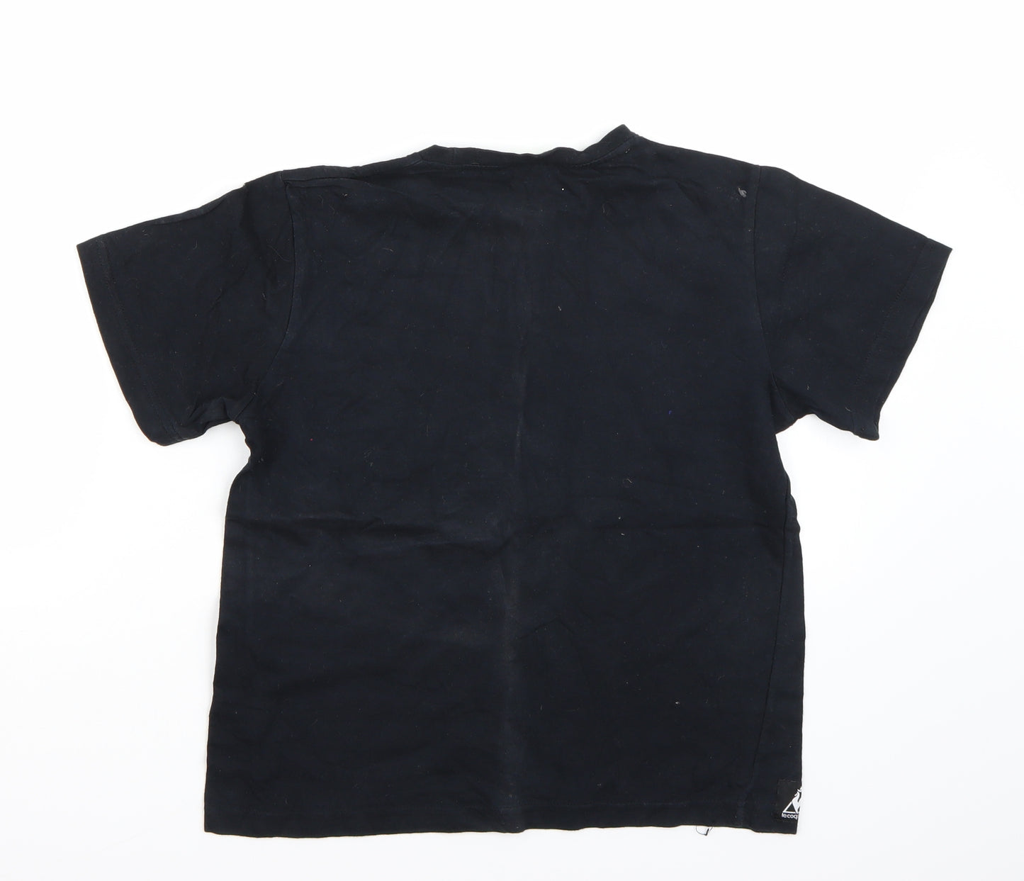 le coq sportif Boys Black   Basic T-Shirt Size 8-9 Years