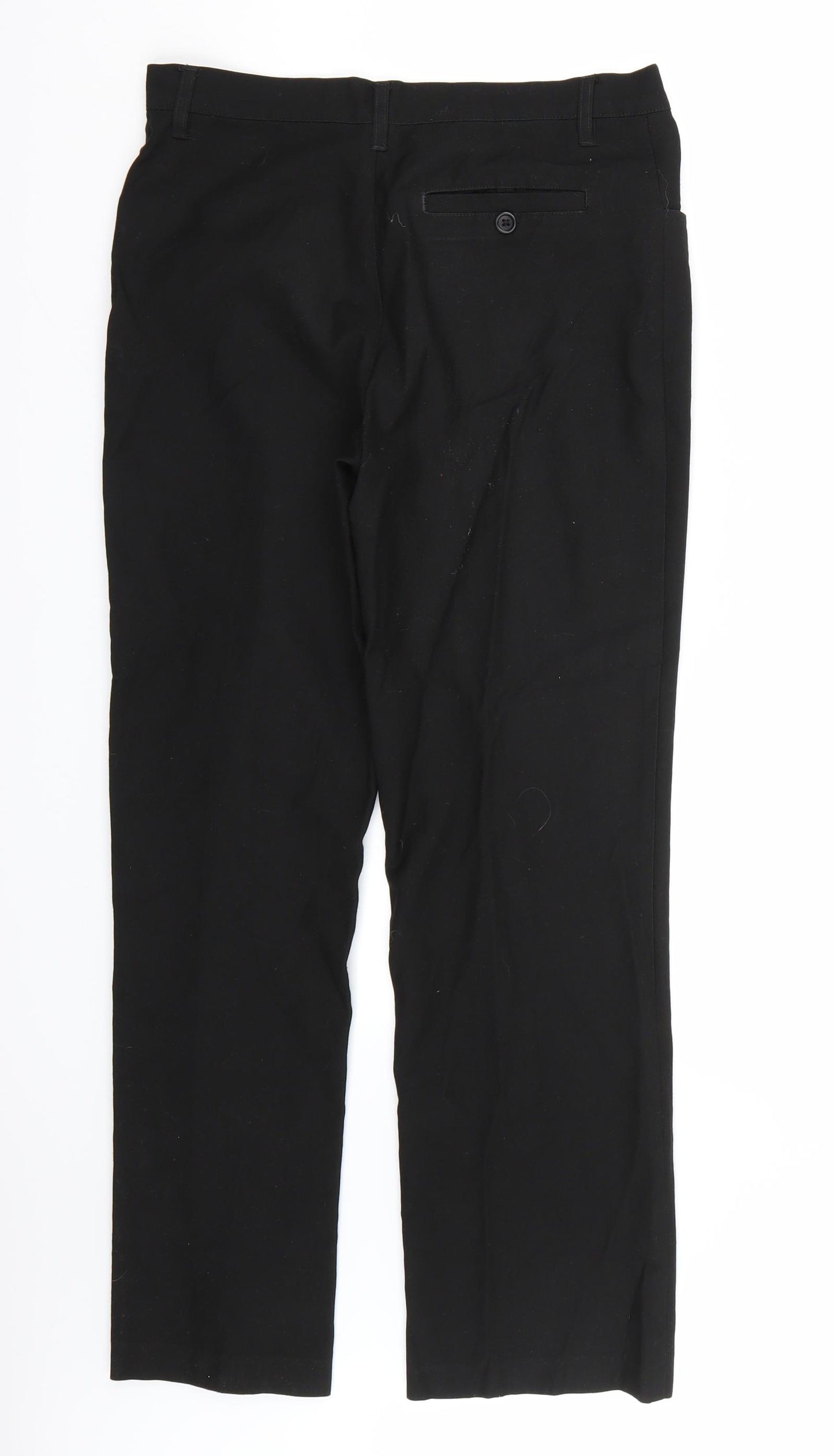 TU Boys Black   Carrot Trousers Size 13 Years