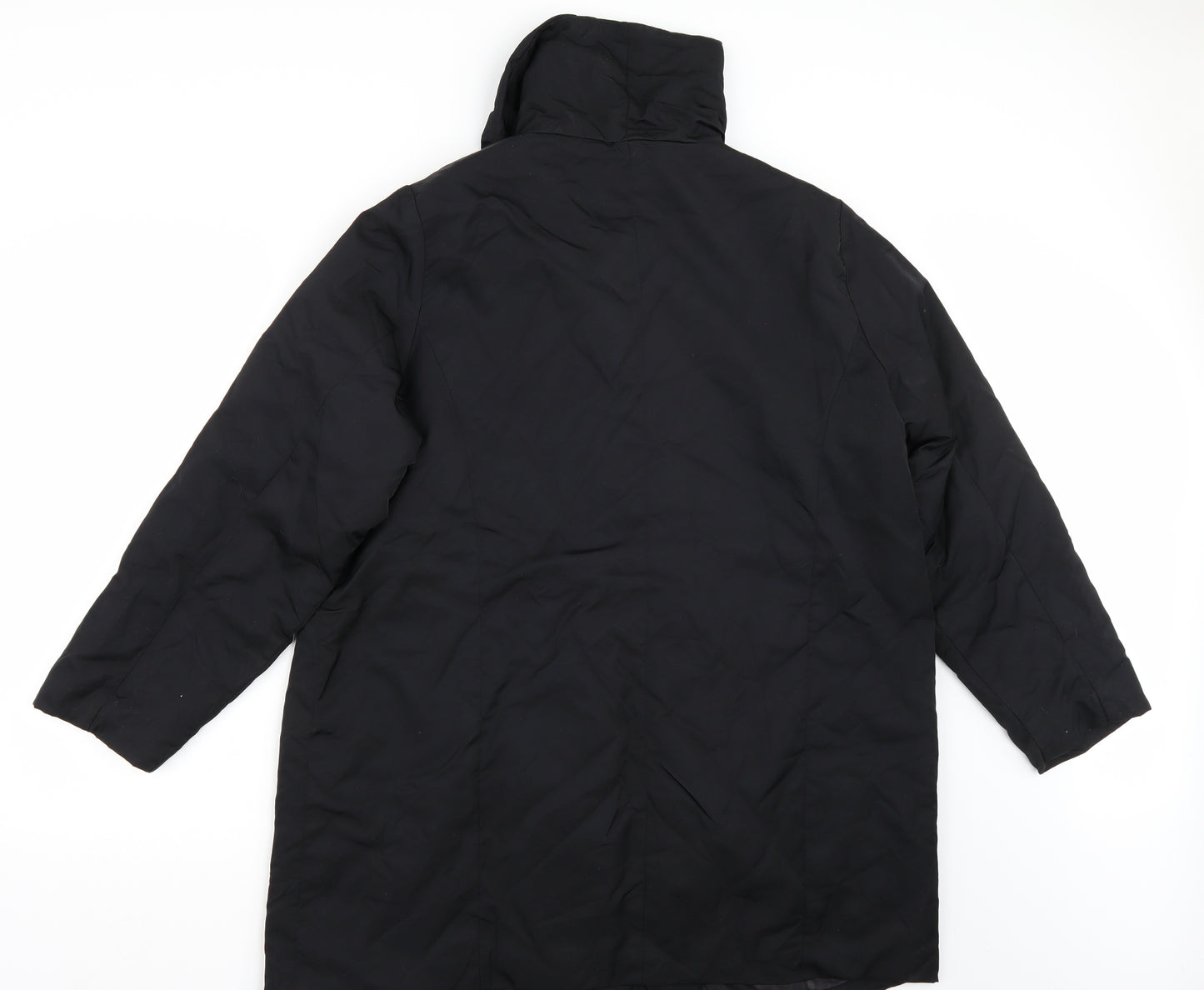 Being Casual Womens Black   Jacket Coat Size 18