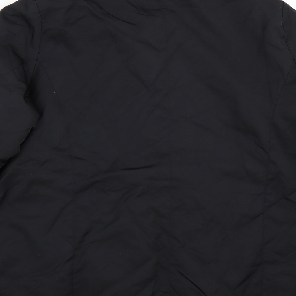 Being Casual Womens Black   Jacket Coat Size 18
