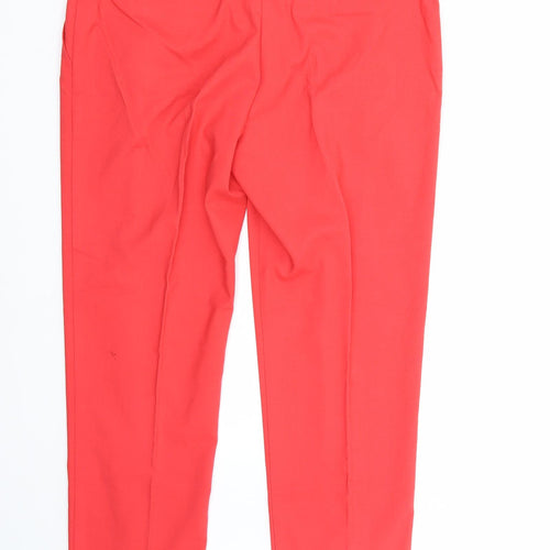 NEXT Womens Red   Trousers  Size 10 L27 in