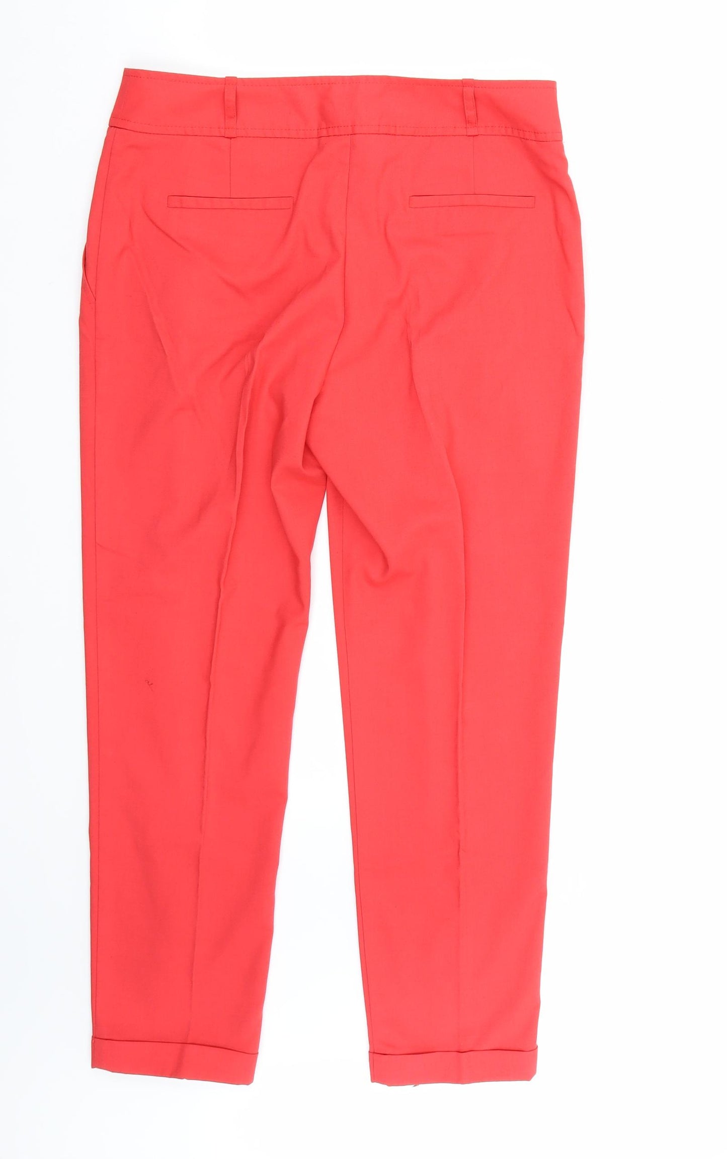 NEXT Womens Red   Trousers  Size 10 L27 in