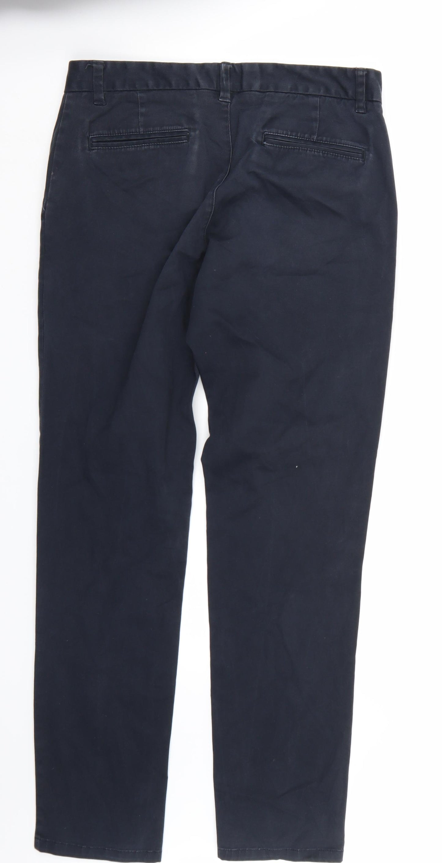 NEXT Mens Blue   Chino Trousers Size 30 L31 in
