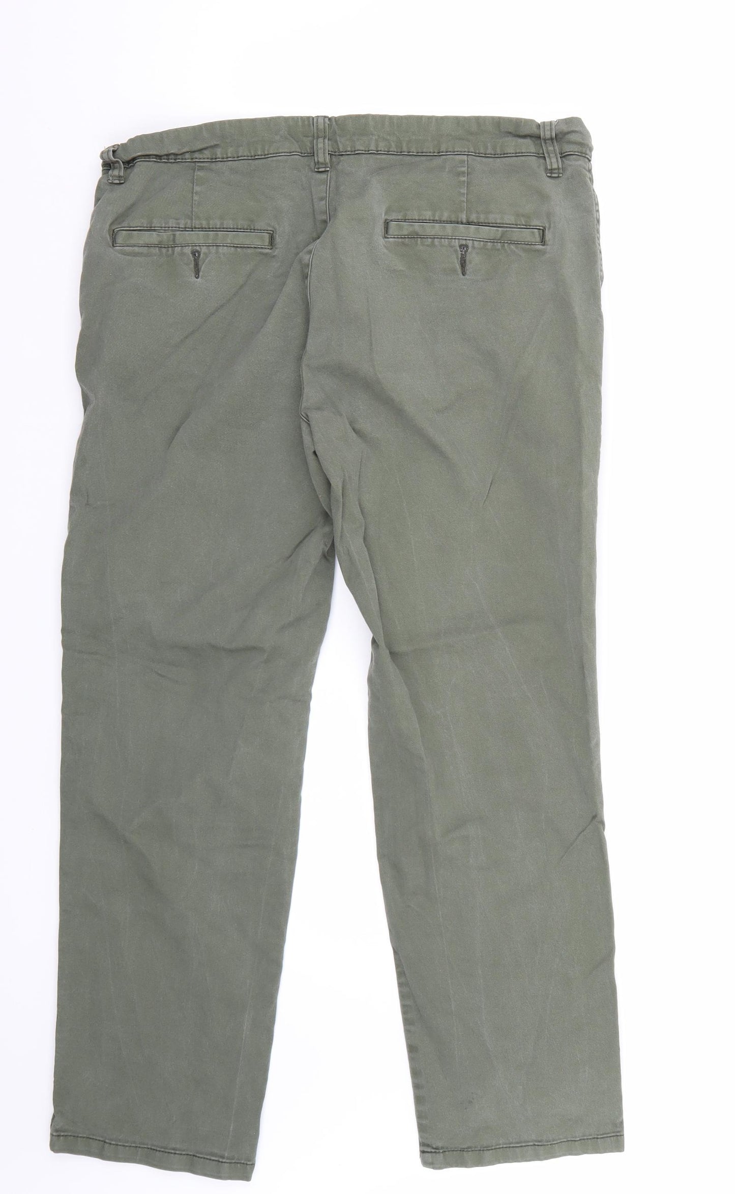 George Mens Green   Straight Jeans Size 34 L30 in