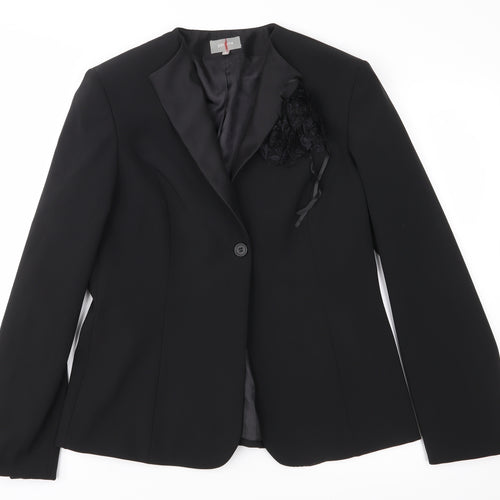 Per Una Womens Black   Jacket Suit Jacket Size 10