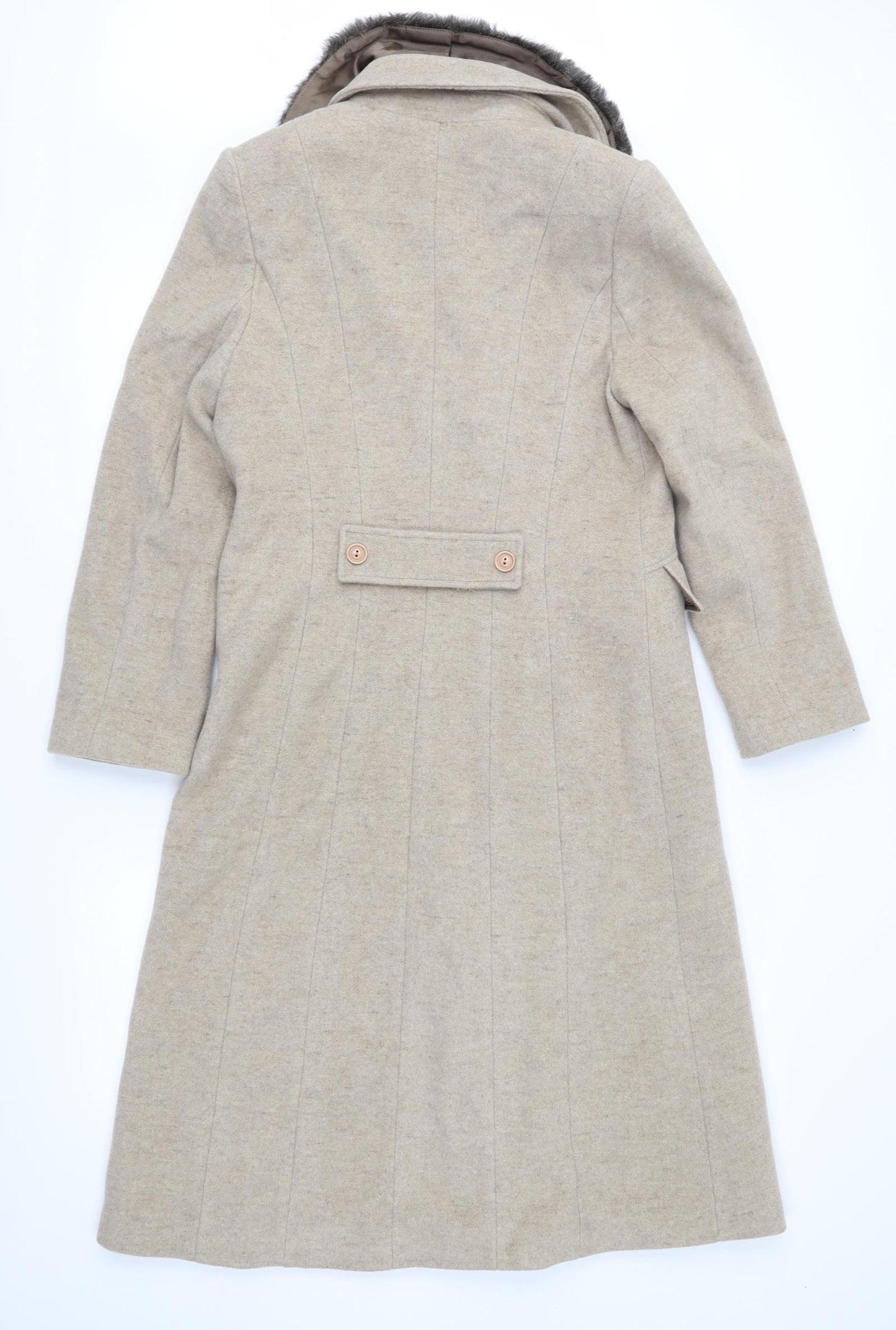 Eastex Womens Brown   Overcoat Coat Size 12