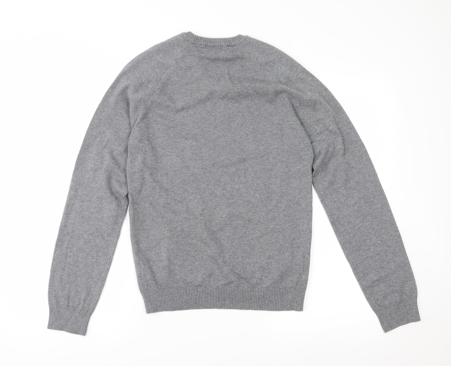 Cedar Wood State Mens Grey  Knit Pullover Jumper Size S