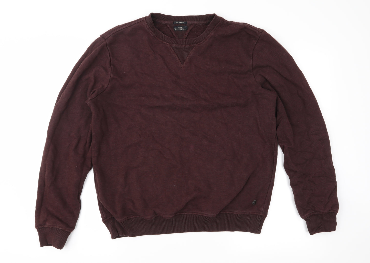 AllSaints Mens Purple   Pullover Sweatshirt Size M