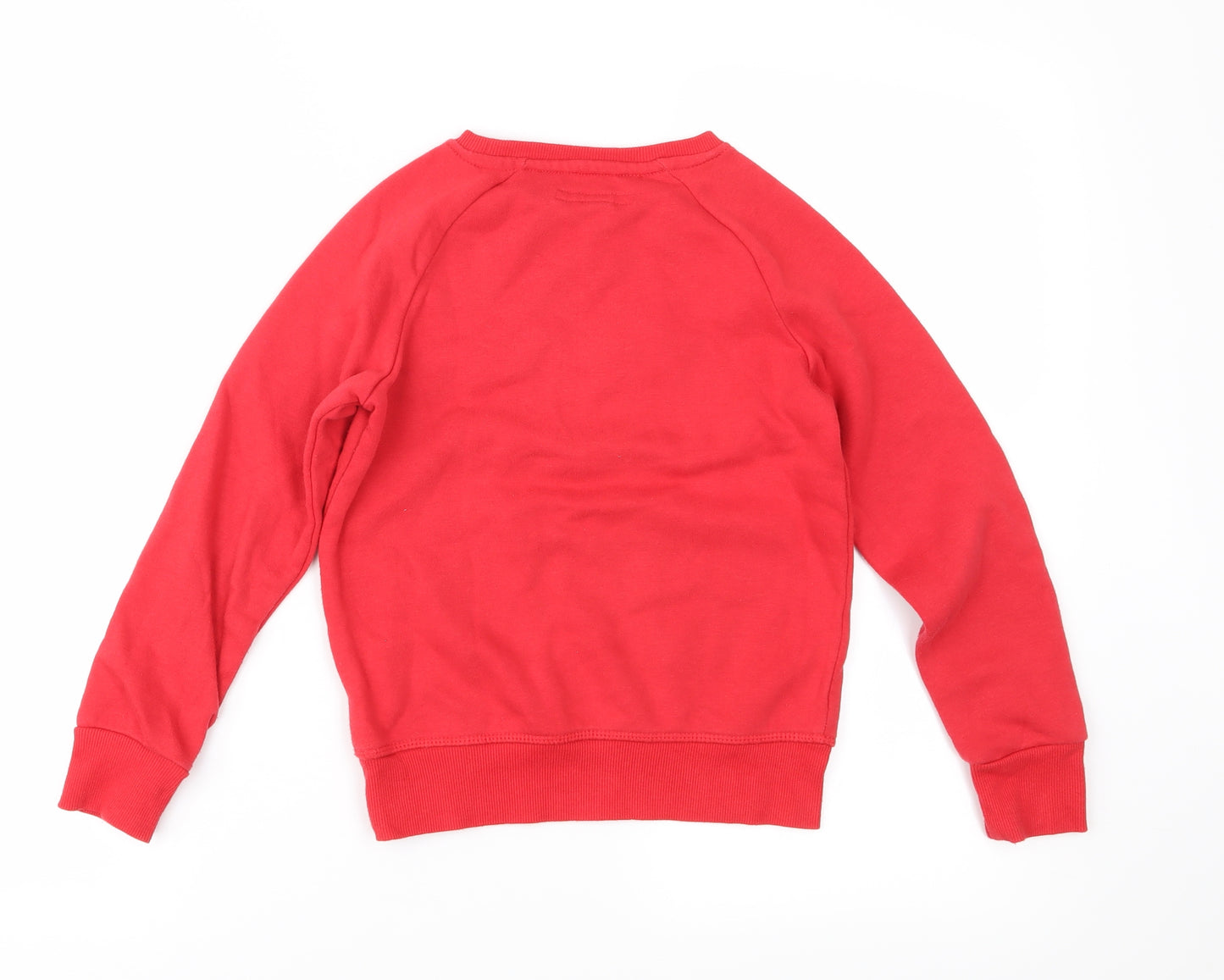 Primark Girls Red   Pullover Sweatshirt Size 8-9 Years