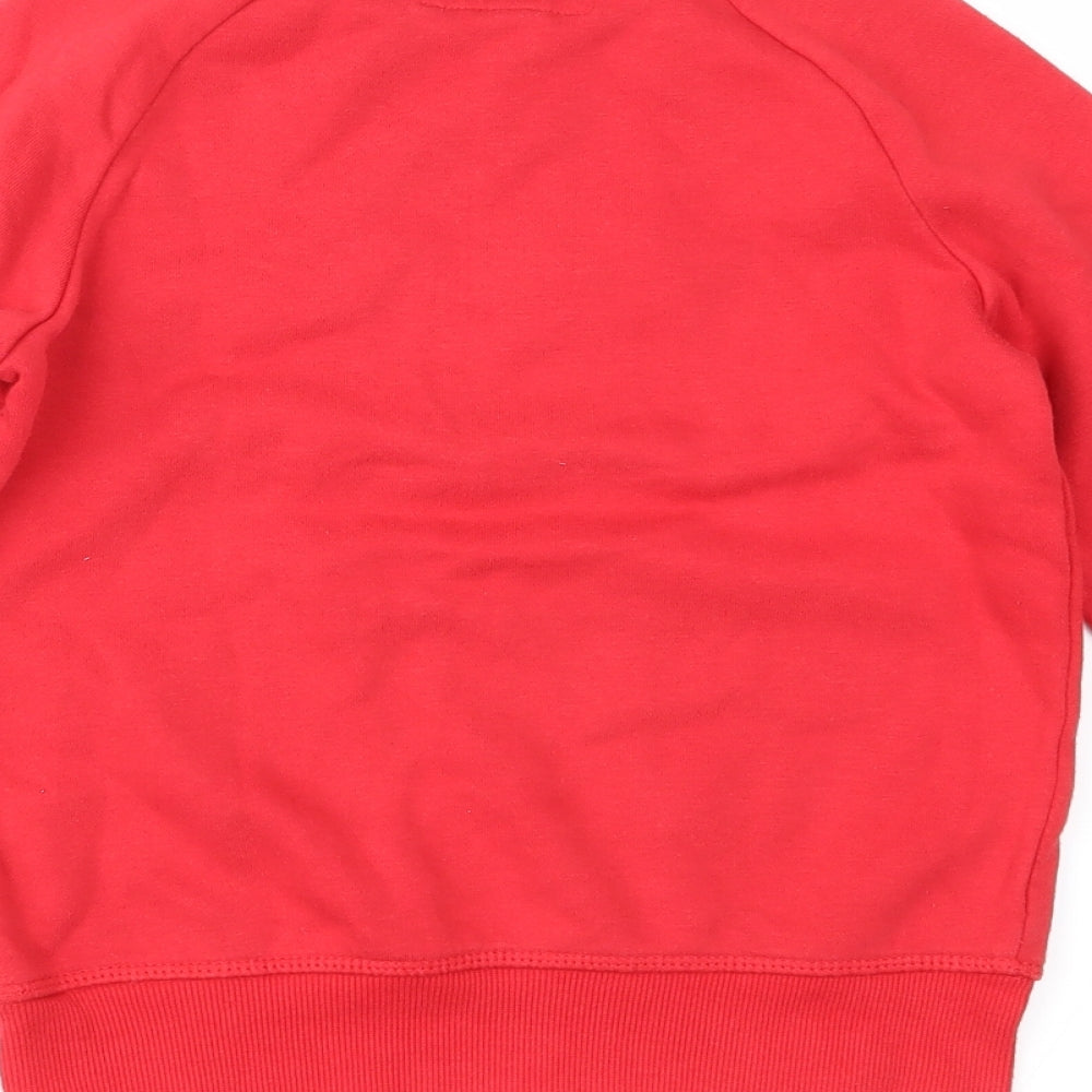 Primark Girls Red   Pullover Sweatshirt Size 8-9 Years