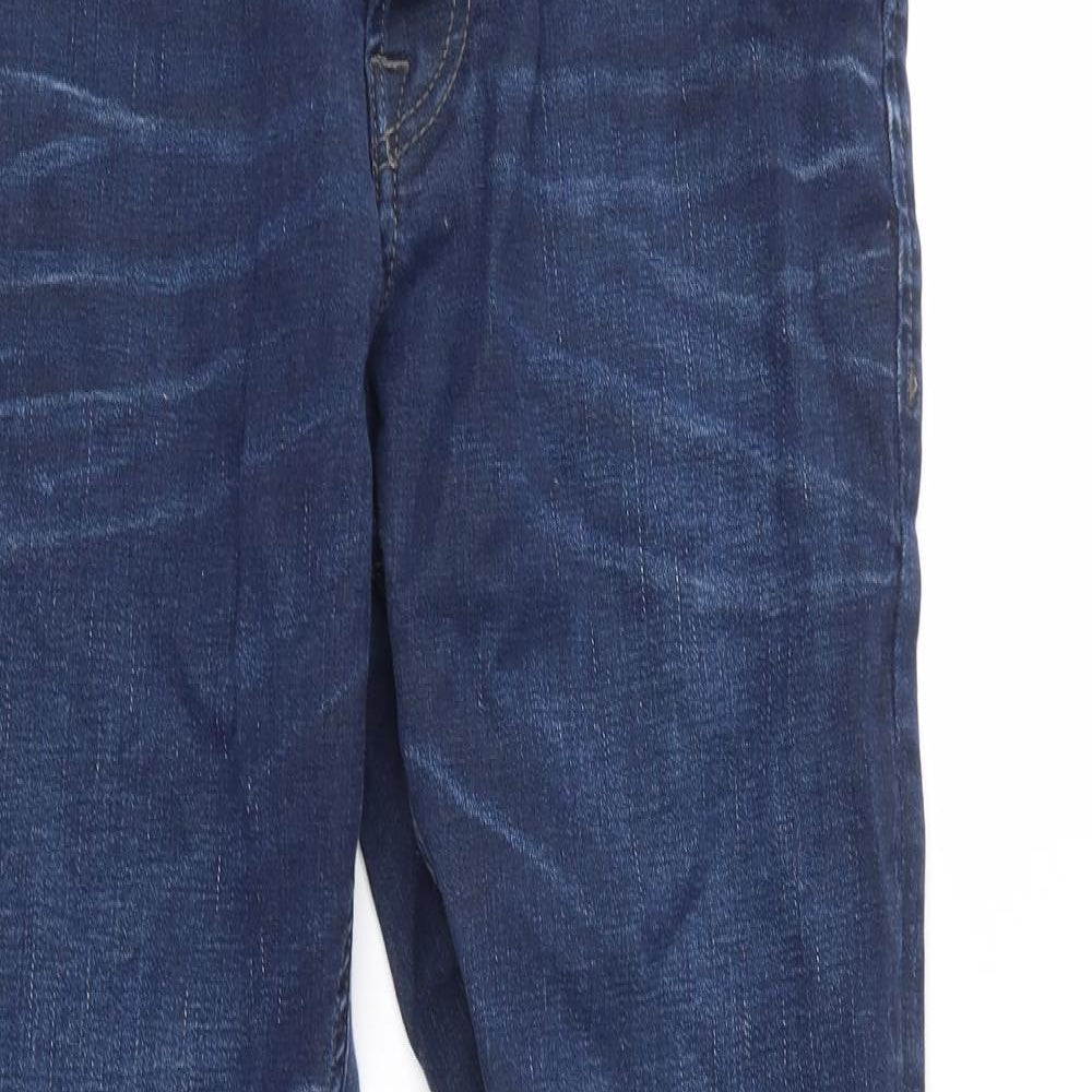JACK & JONES Mens Blue  Denim Straight Jeans Size 32 in L30 in