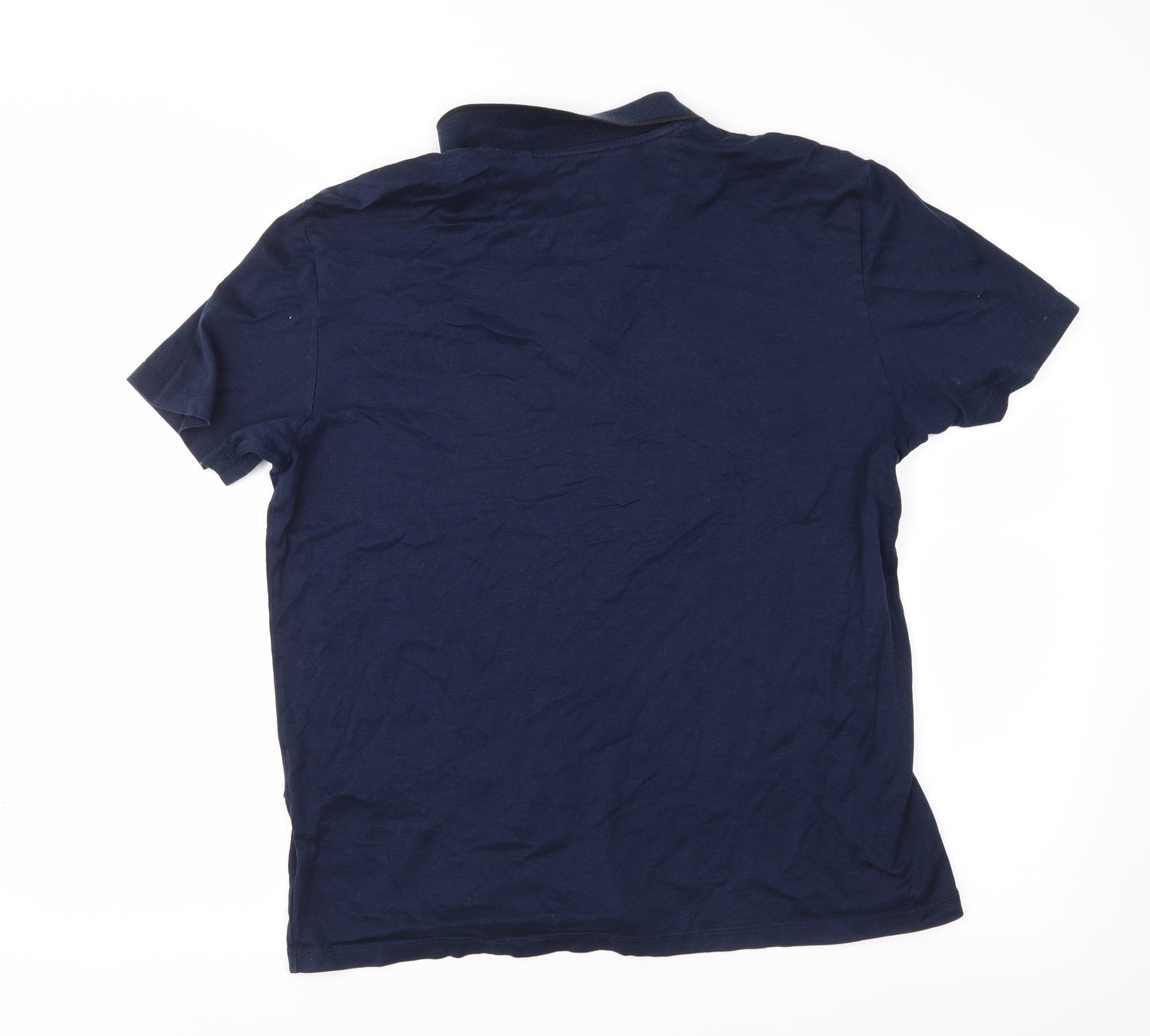 NEXT Mens Blue  Jersey  Polo Size L