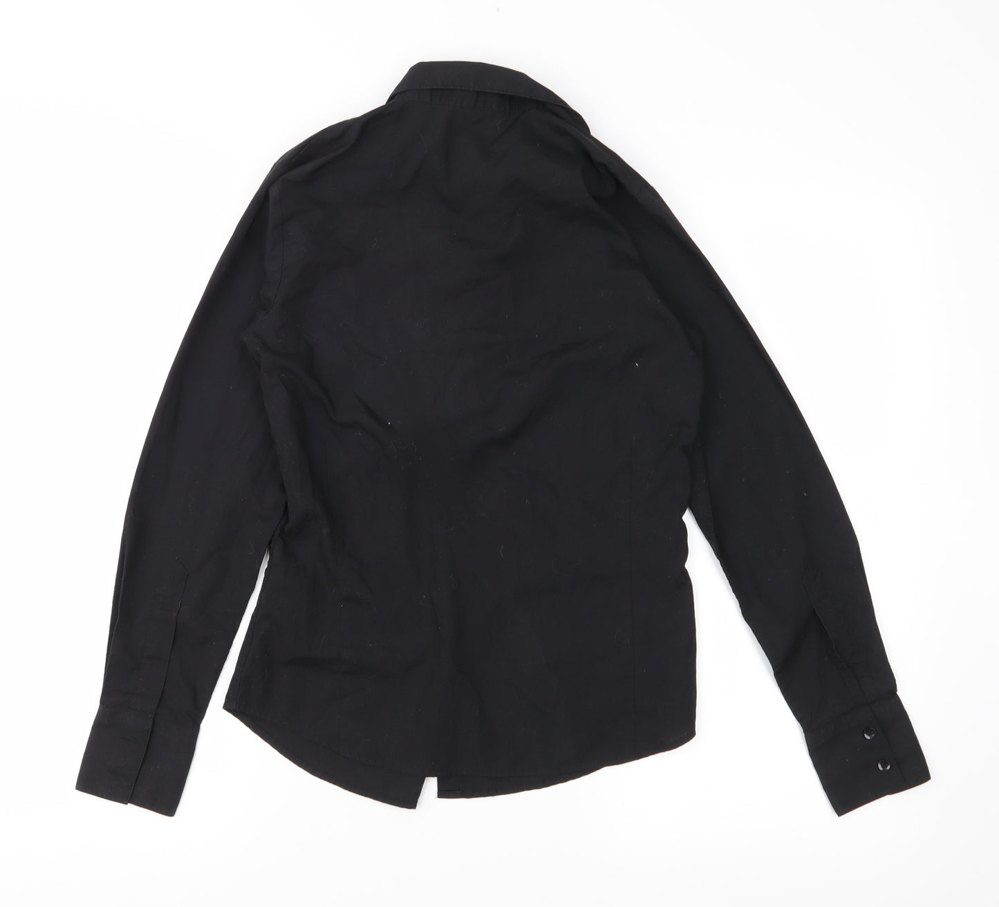 Premier Womens Black   Basic Button-Up Size 6