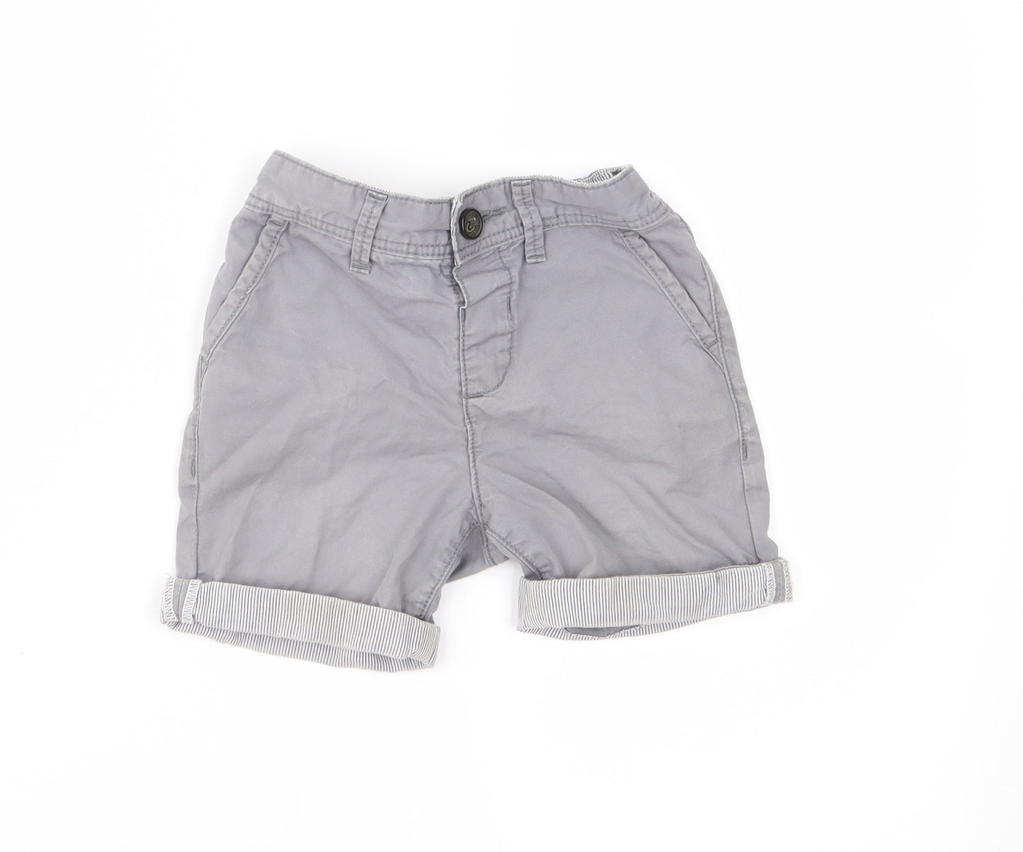 TU Boys Grey   Cropped Trousers Size 18-24 Months