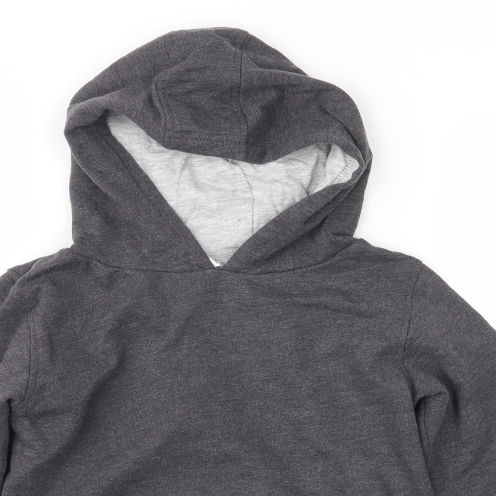 Urban Rascals Boys Grey   Pullover Hoodie Size 4-5 Years