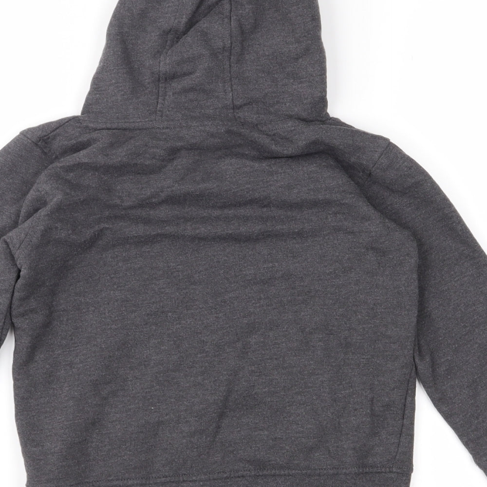 Urban Rascals Boys Grey   Pullover Hoodie Size 4-5 Years