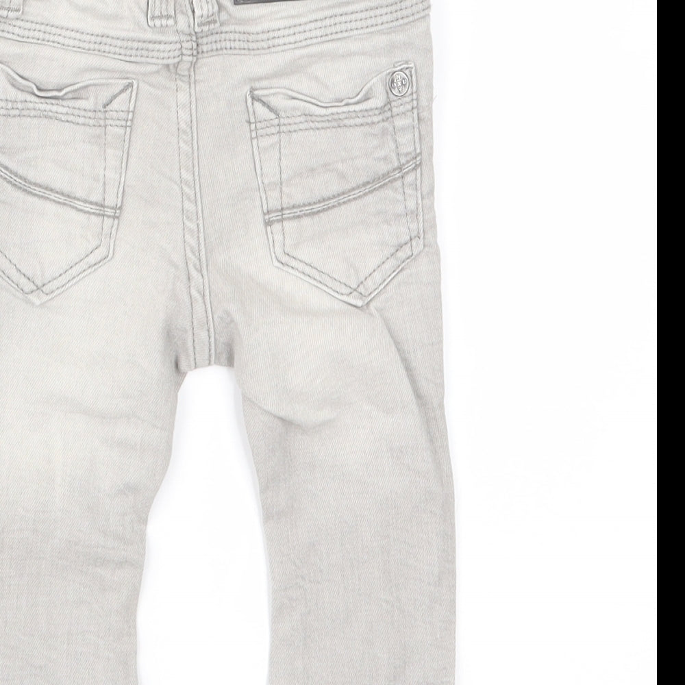 NEXT Boys Grey  Denim Capri Jeans Size 3-6 Months