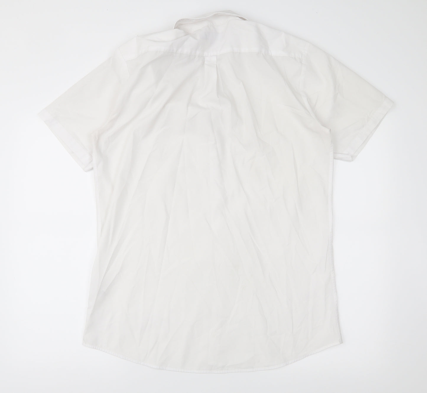 winterbottoms Mens White    Button-Up Size 16