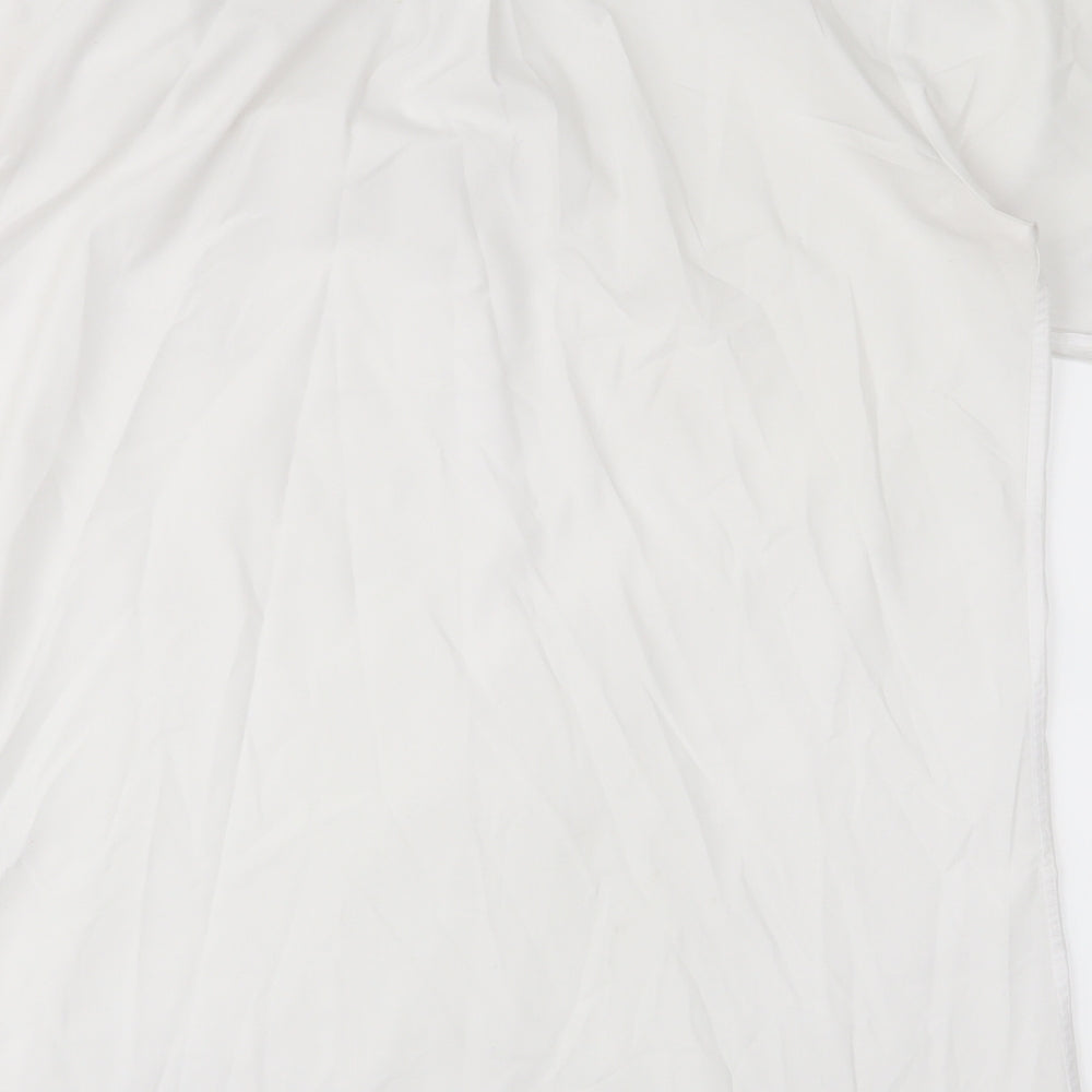 winterbottoms Mens White    Button-Up Size 16