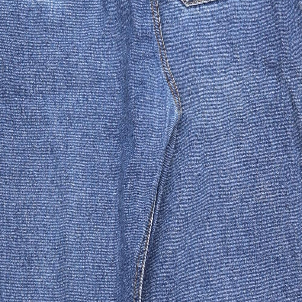George Mens Blue  Denim Straight Jeans Size 38 in L29 in