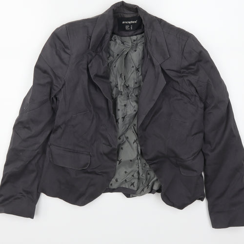 Atmosphere Womens Grey   Jacket Suit Jacket Size 10