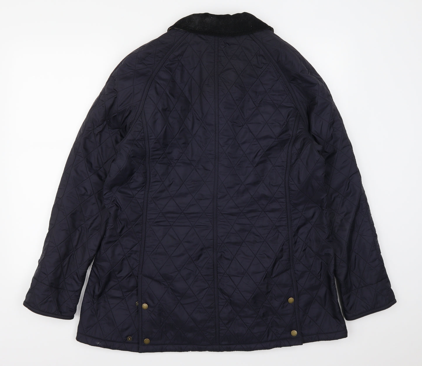 Barbour Womens Blue   Quilted Coat Size 16