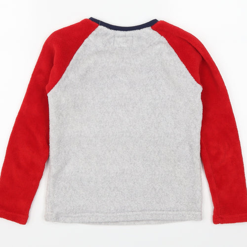 Primark Boys Red Solid   Pyjama Top Size 8-9 Years  - Eat Sleep Dream Football