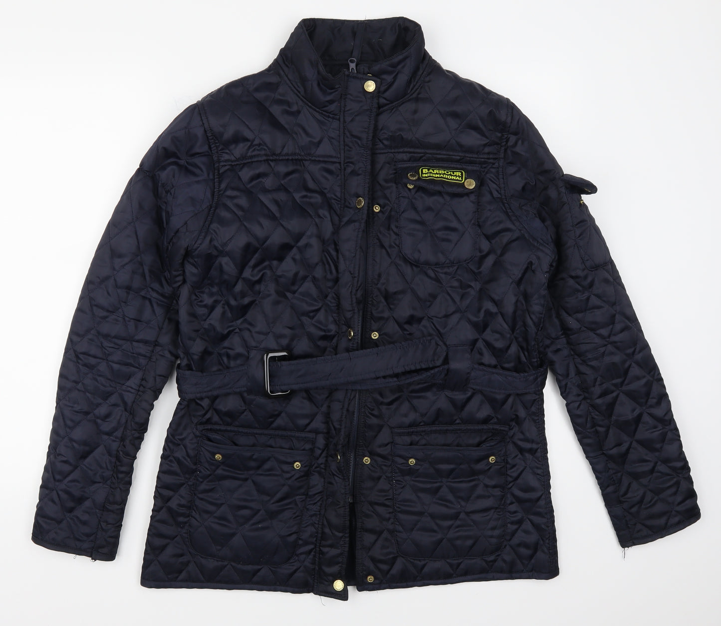 Barbour Womens Blue   Quilted Coat Size 18