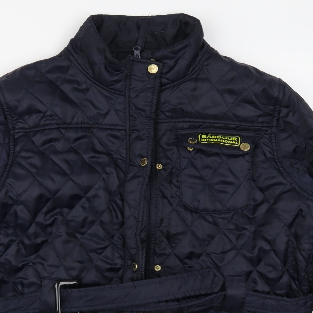 Barbour Womens Blue   Quilted Coat Size 18