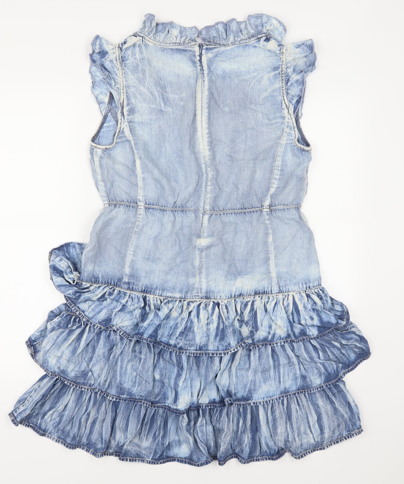NEXT Womens Blue  Denim Skater Dress  Size 10