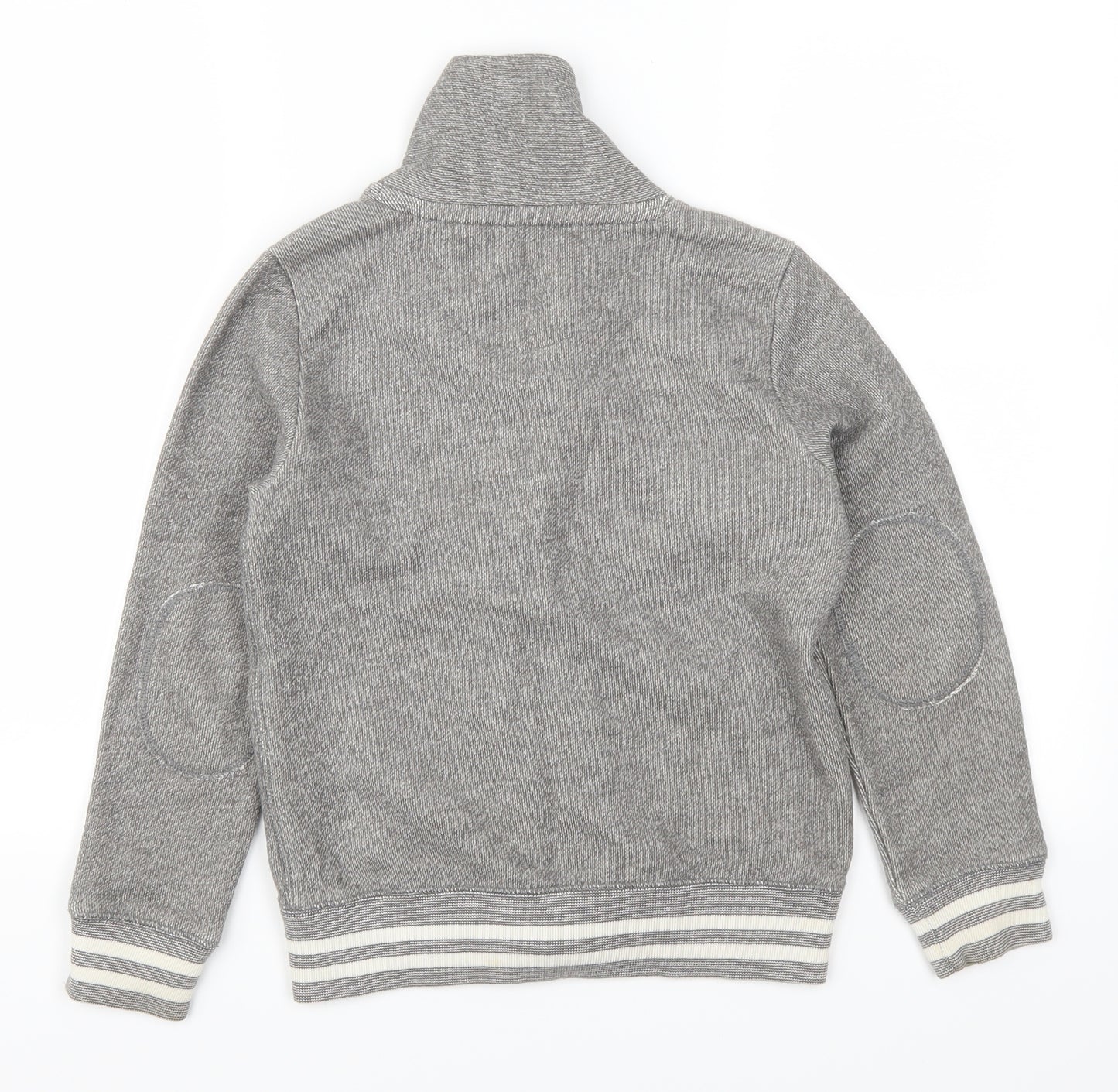 NEXT Boys Grey   Cardigan Jumper Size 8 Years  - N
