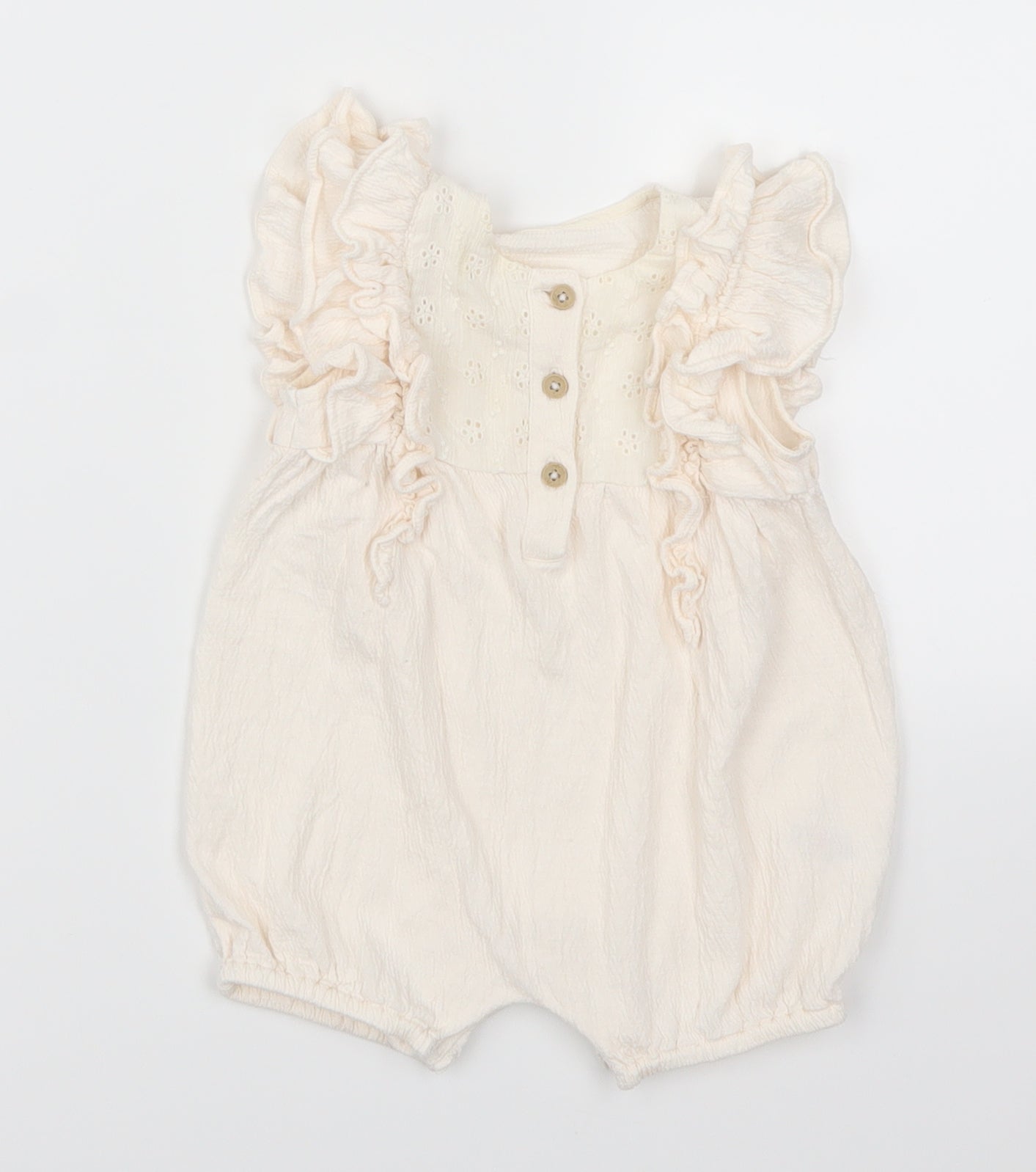 George Girls White   Leotard One-Piece Size 6-9 Months
