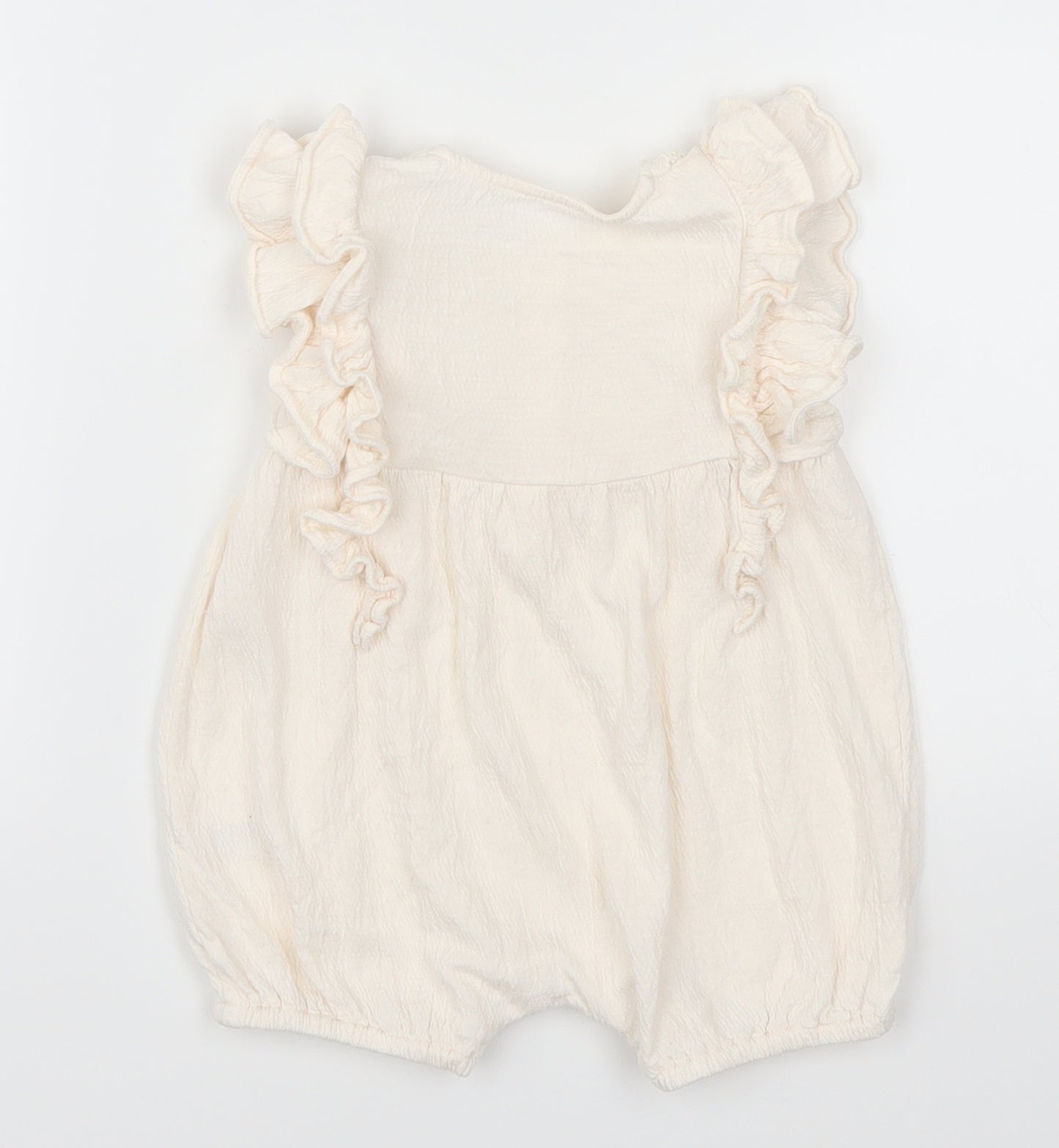 George Girls White   Leotard One-Piece Size 6-9 Months