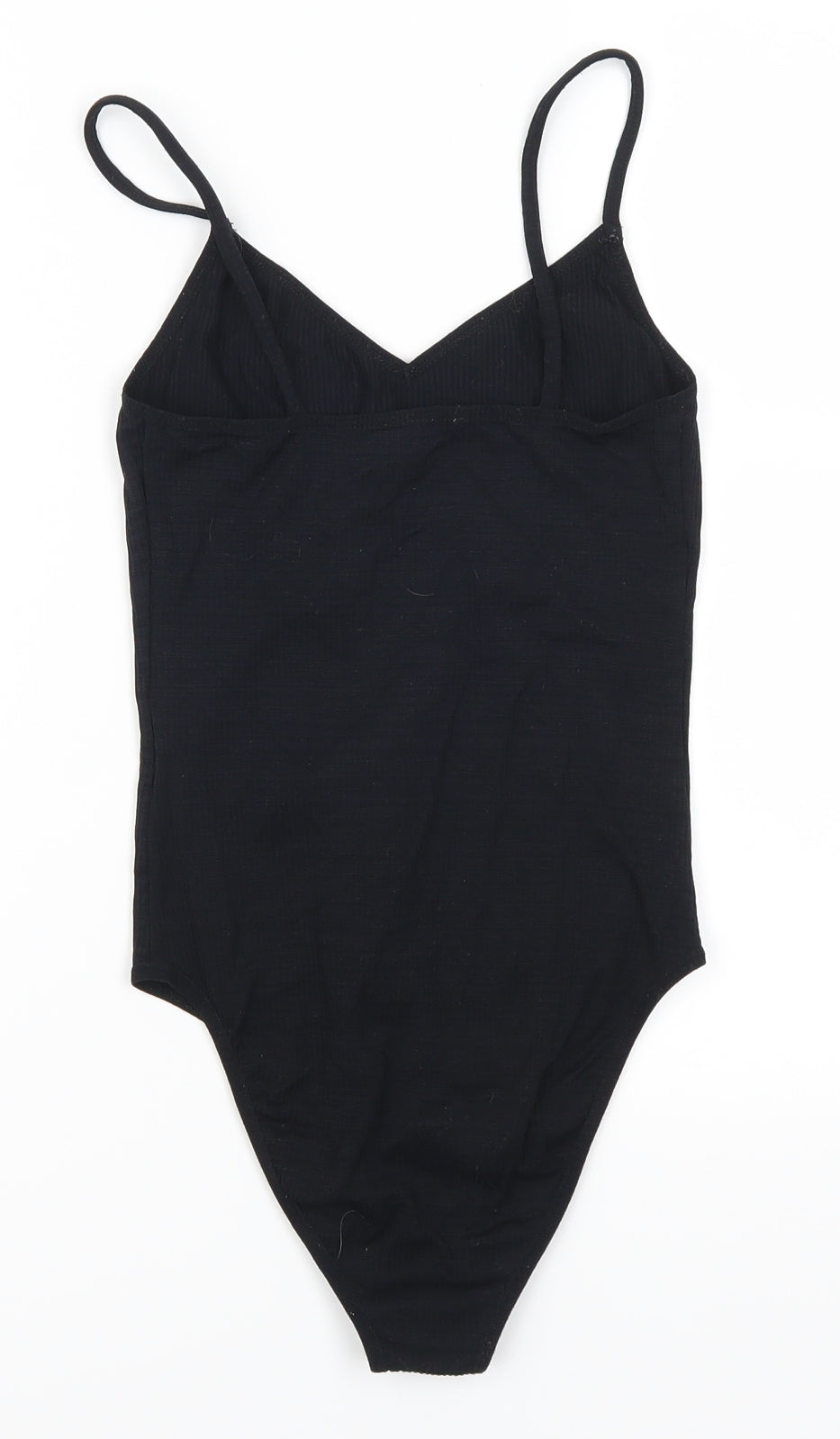 Topshop Womens Black   Bodysuit One-Piece Size 8