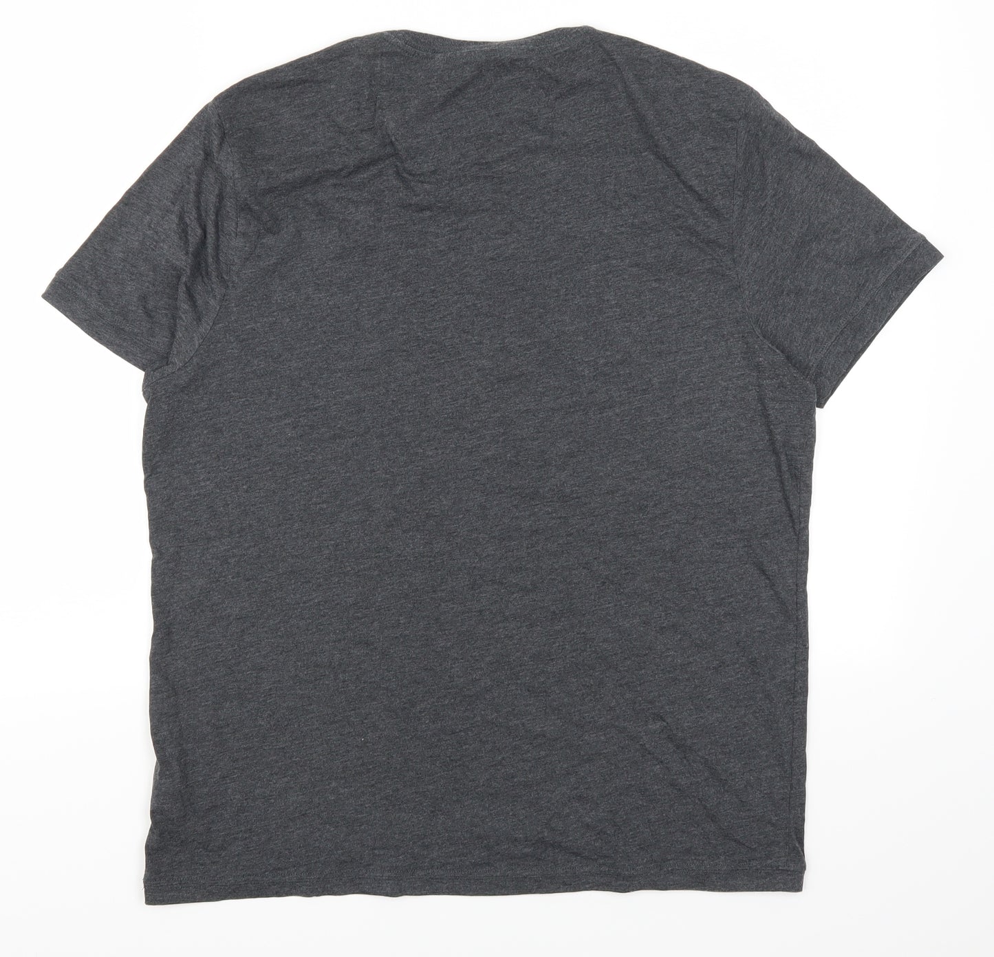 New Look Mens Grey    T-Shirt Size L