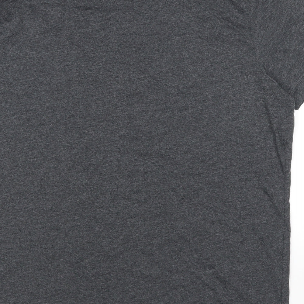 New Look Mens Grey    T-Shirt Size L