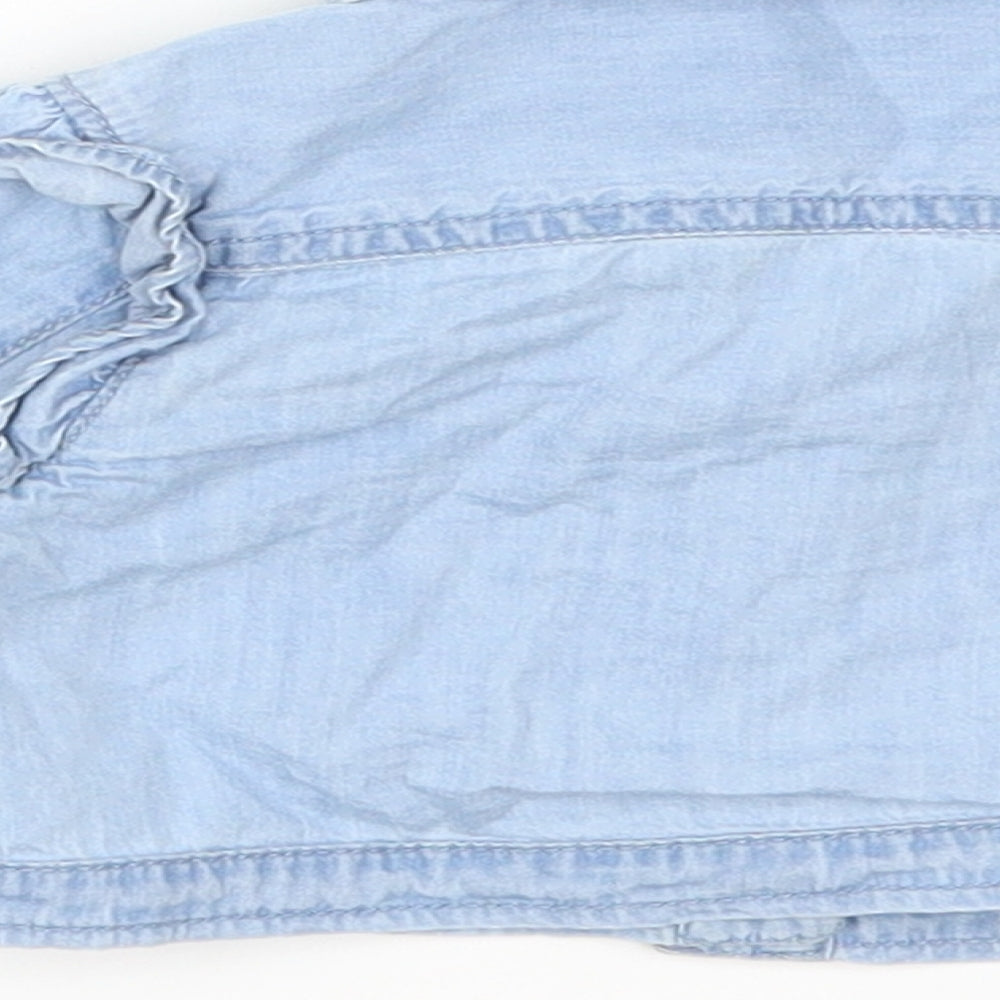 George Girls Blue  Denim Jacket  Size 6-9 Months