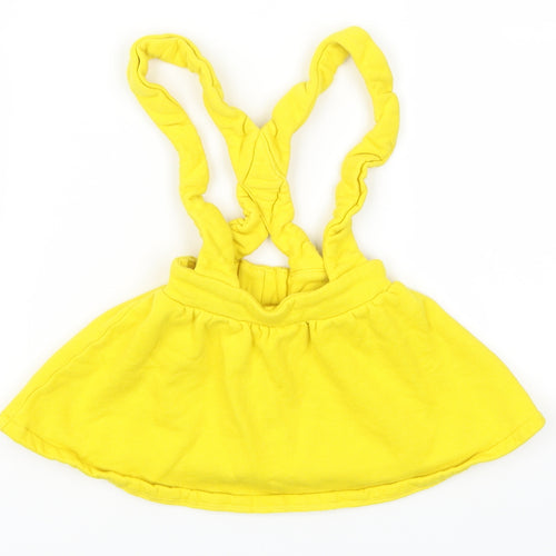Mylene Klass Girls Yellow   Skater Skirt Size 12-18 Months