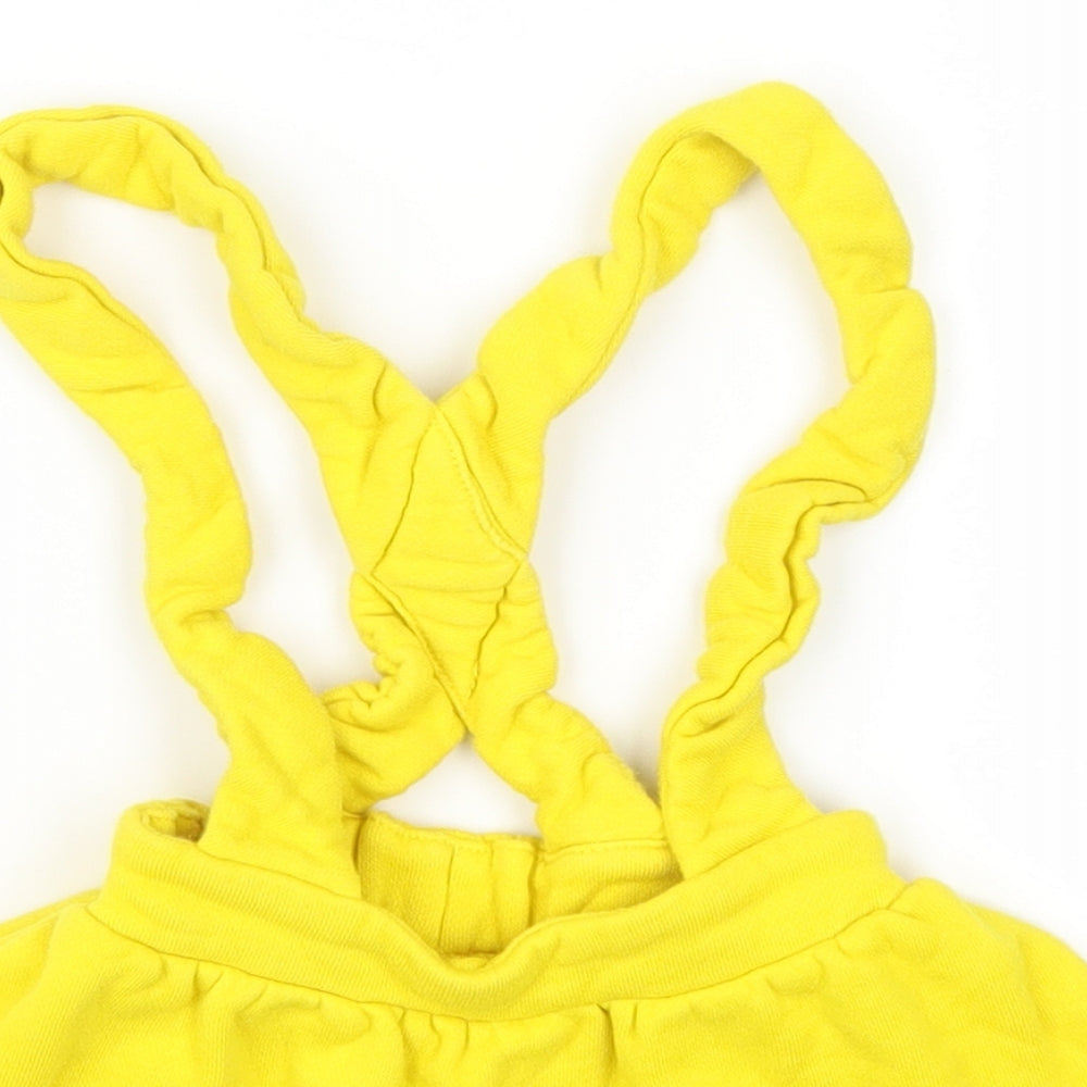 Mylene Klass Girls Yellow   Skater Skirt Size 12-18 Months