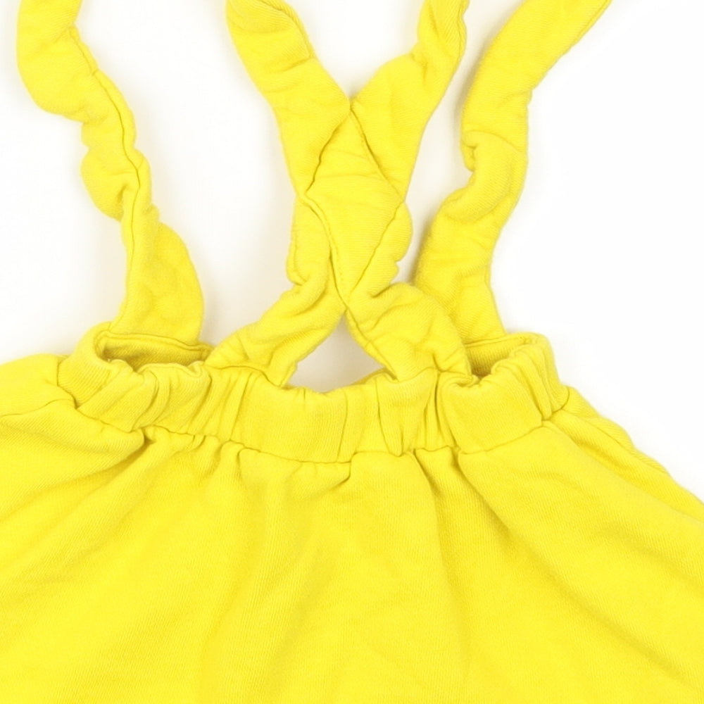 Mylene Klass Girls Yellow   Skater Skirt Size 12-18 Months