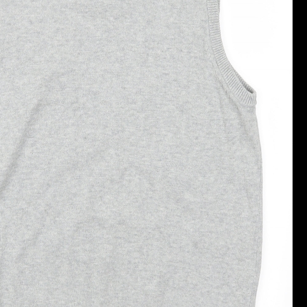 Marks and Spencer Mens Grey   Vest Jumper Size M