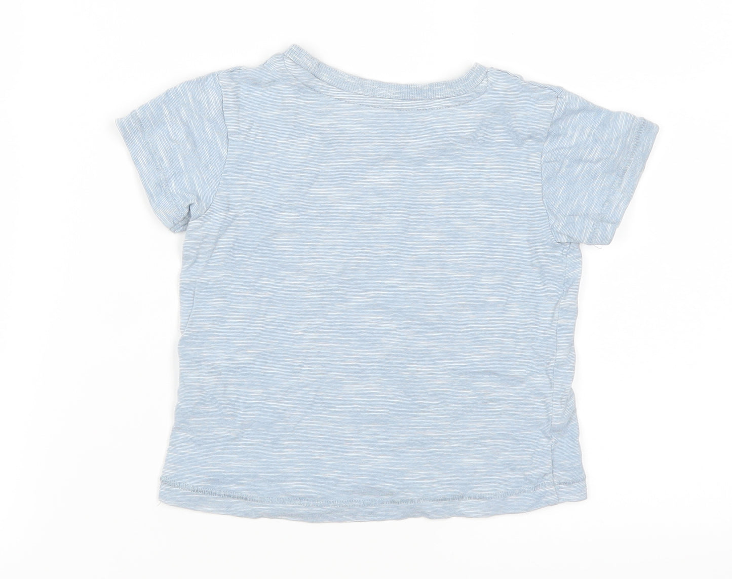 Matalan Boys Blue   Basic T-Shirt Size 12-18 Months  - Looking Sharp Amigo Cactus