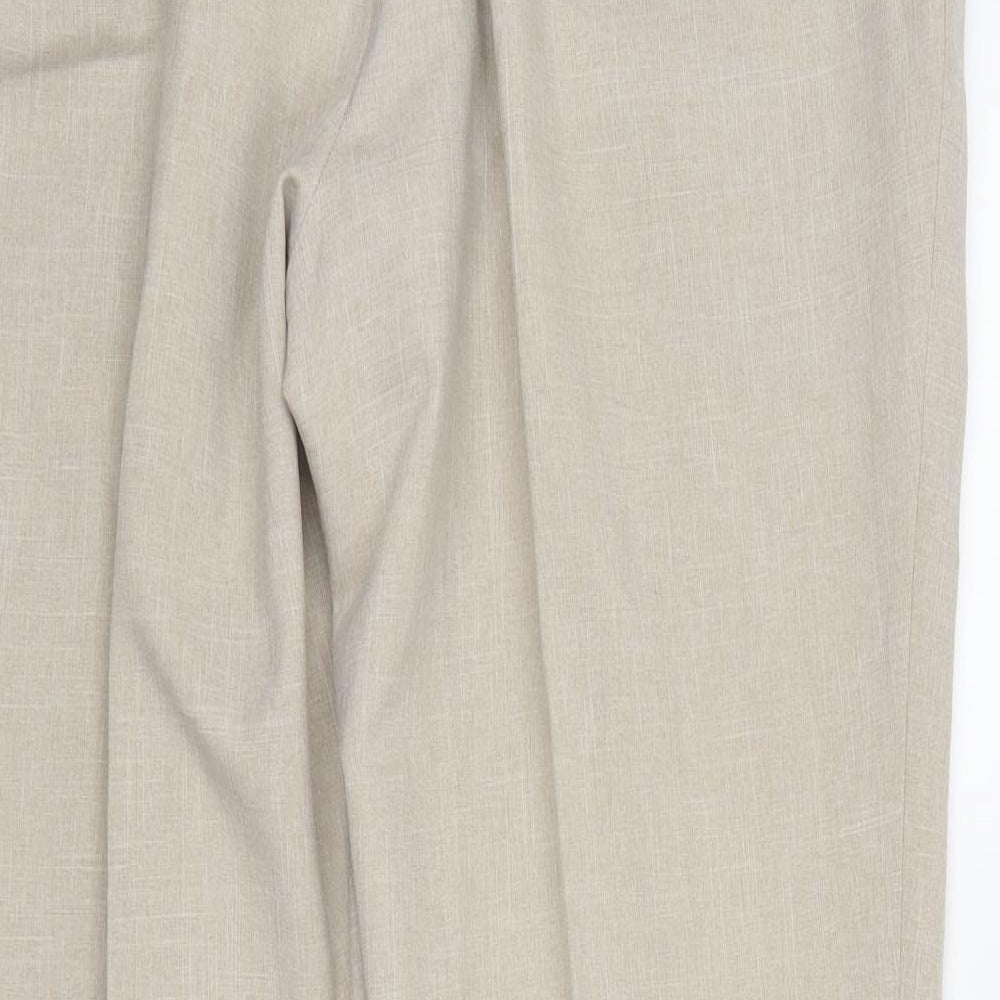 Taylor & Wright Mens Beige   Trousers  Size 40 in L30 in