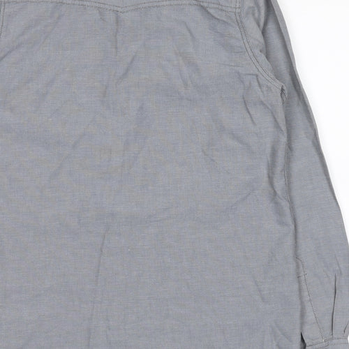 Global Explorer Boys Grey   Basic Button-Up Size 10-11 Years